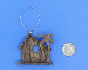 Miniature Nativity Ornament
