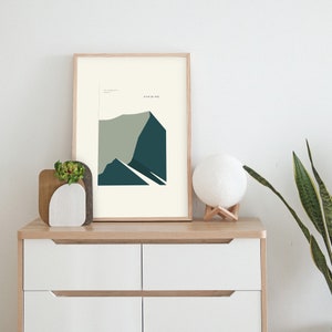 Striding Edge Fine Art Giclée Print A3 image 3