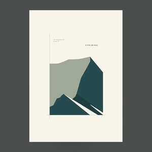 Striding Edge Fine Art Giclée Print A3 image 2