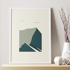 Striding Edge Fine Art Giclée Print A3 image 1