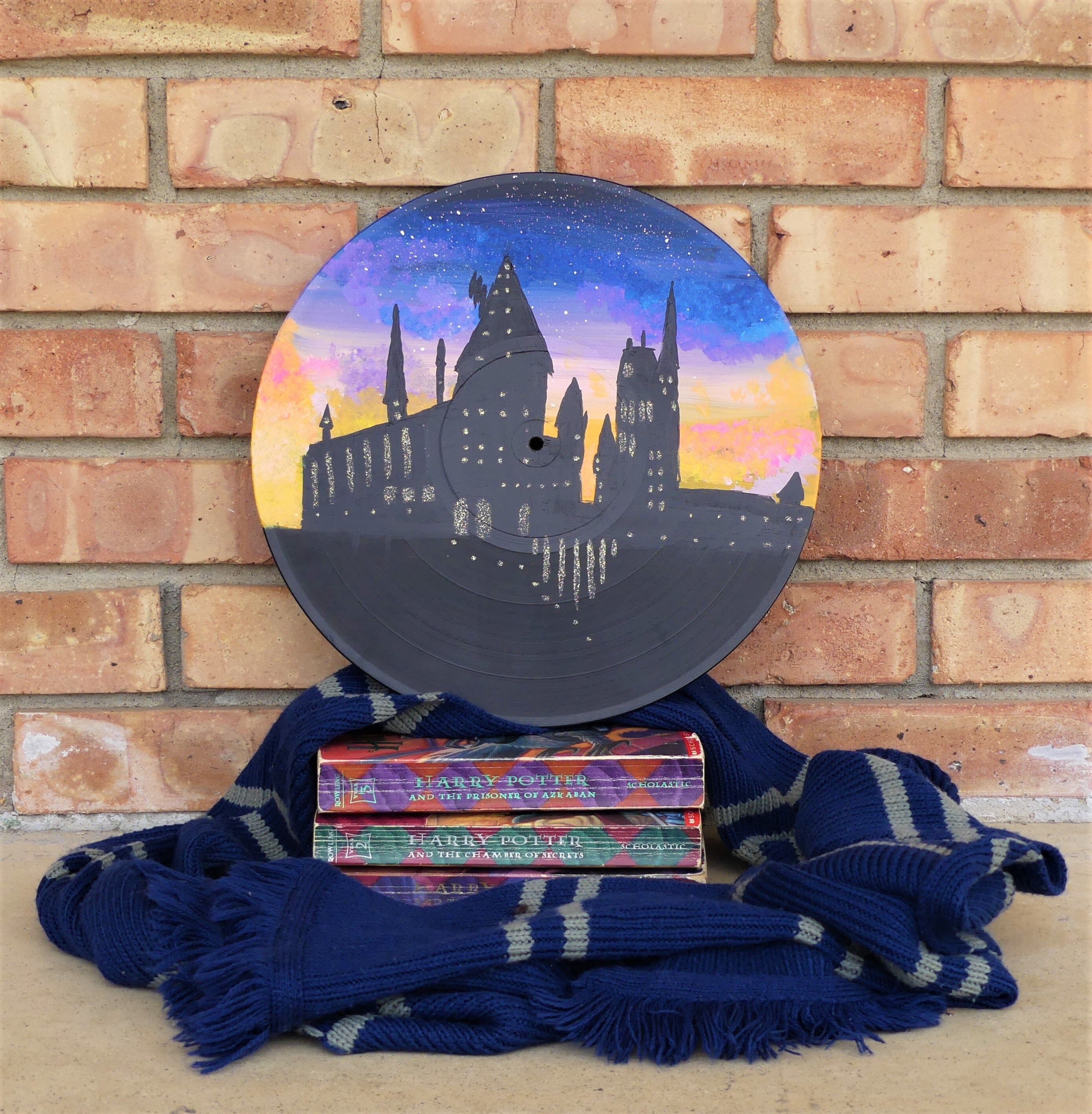 Hogwarts Vinyl Record Harry Potter Art Harry Potter Gift | Etsy
