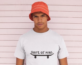 Skate Tshirt, Skate of Mind, Skater T-shirt, Skater Gift, Skate