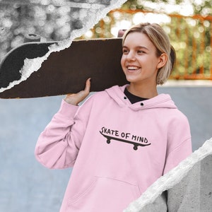 Kids Skate Hoodie Skater Kid Gift Skateboarding Hoodie Skate of Mind Kids Hoodie Skater Boy Gift Skater Girl Gift Skate Christmas Gift Etsy