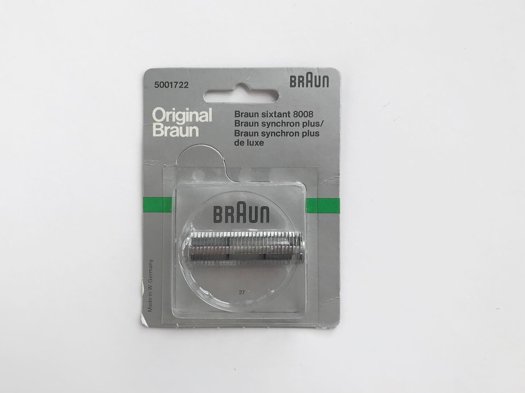 Vintage BRAUN Shaver Cutter Blade, Sixtant 8008, Synchron Plus