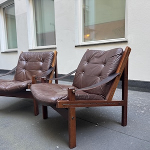 1 of 2, Vintage Torbjørn Afdal “Hunter” Chair for Bruksbo, 1960s