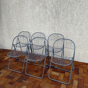 Vintage Åland folding chairs by Niels Gammelgaard for Ikea, 1 of 6, 1970s