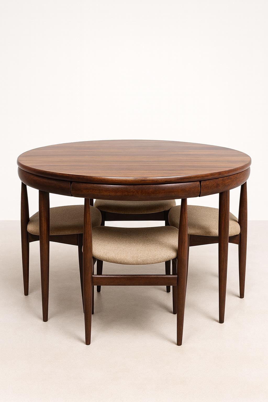 Hans Olsen Roundette Rosewood Dining Set, Denmark (1960s) - Etsy
