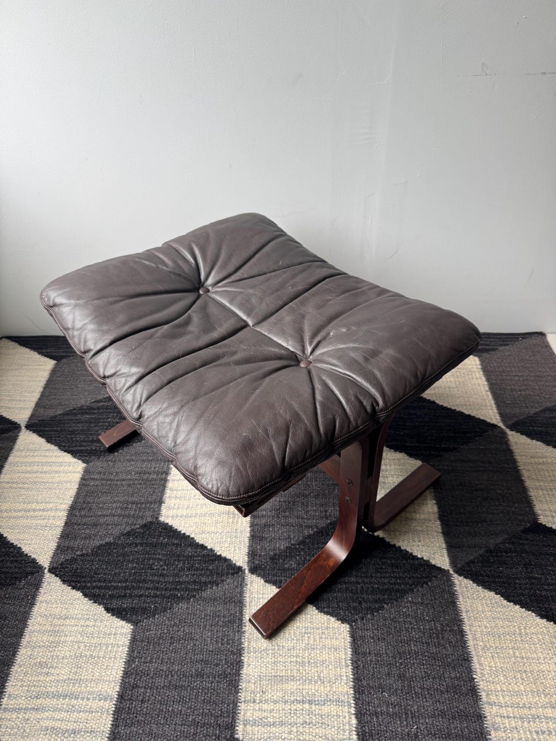 シエスタ オットマン　イグマール・レリング　北欧ビンテージ ヴィンテージ イングマール・レリング「シエスタ」オットマン/ミッド