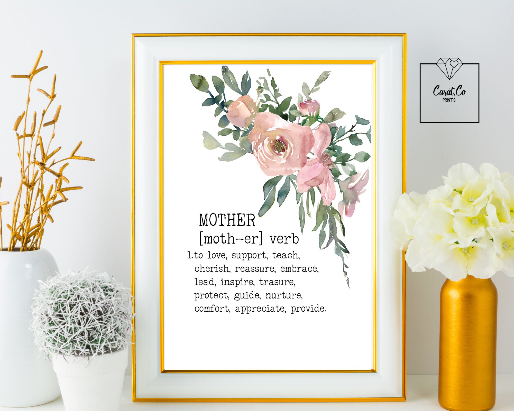 Mother DefinitionMother's Day Instant Printable Mother Etsy