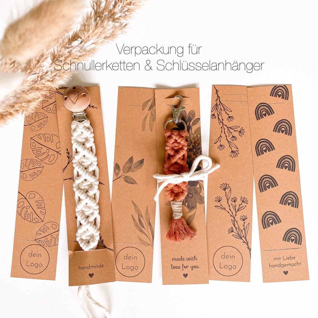 Pakaging Pacifier Packaging for Pacifier Chains & Key Rings! - Etsy Canada