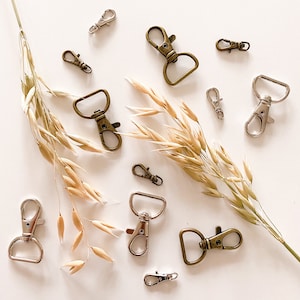 Carabiner for keychains | Bronze | DIY pendant