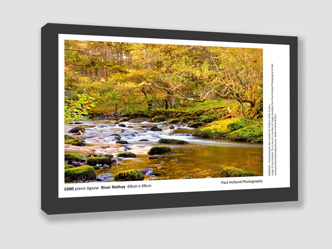 River Rothay 1000 Piece Jigsaw Puzzle ambleside and Grasmere, Lake