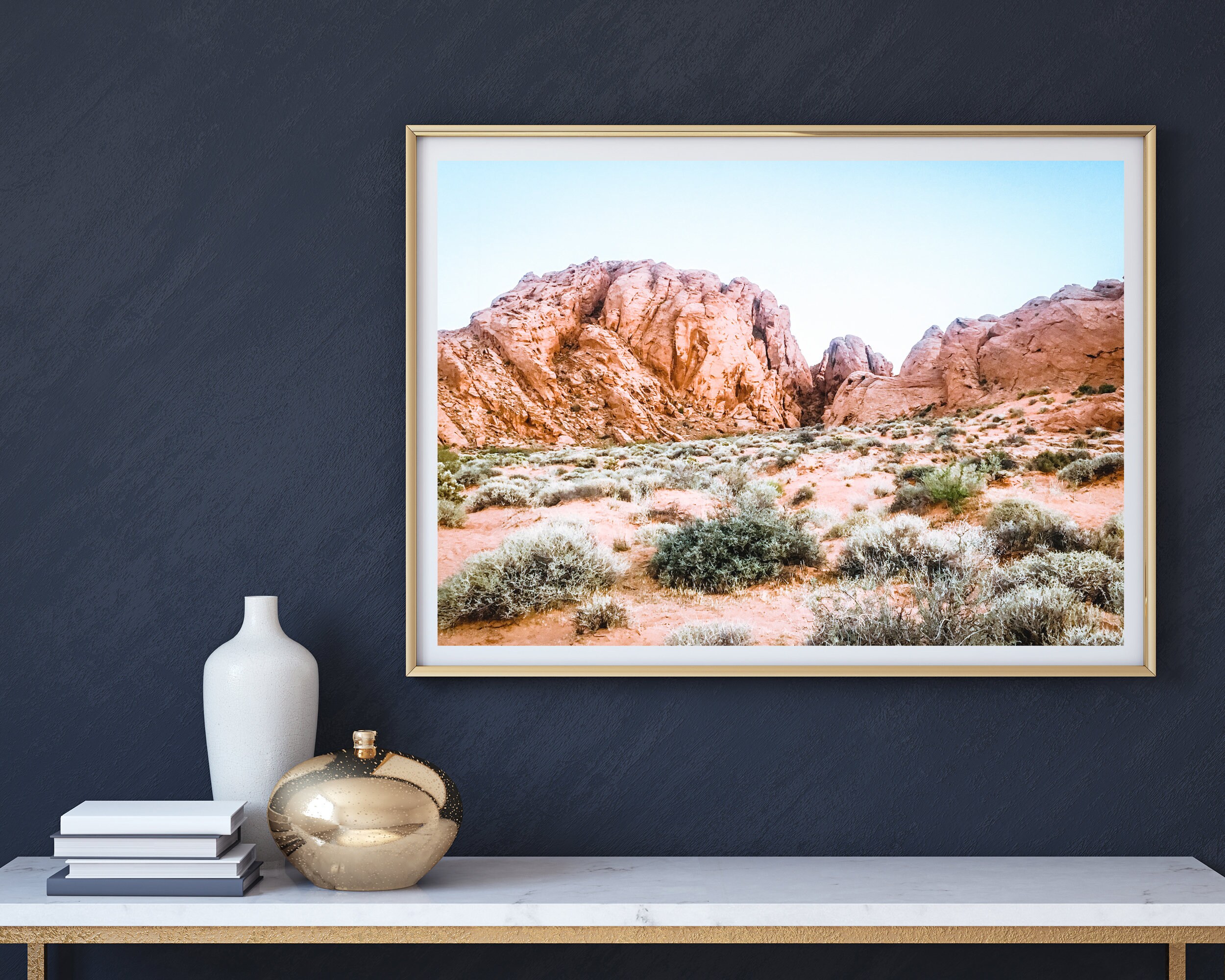 Free Print Large Red Rocks Printable Art | Digital Download | Photography 'red Rocks' Print ...