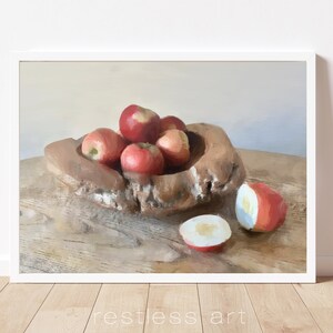 Apple Study | Still Life Painting, Apple Still Life, Fall Art, Autumn Art, Fruit Art