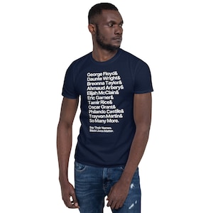 Donation, Say Their Names Shirt, Black Lives Matter Shirt, Black Lives Matter T Shirt, BLM, BLM Shirt, Duante Wright George Floyd Shirt
