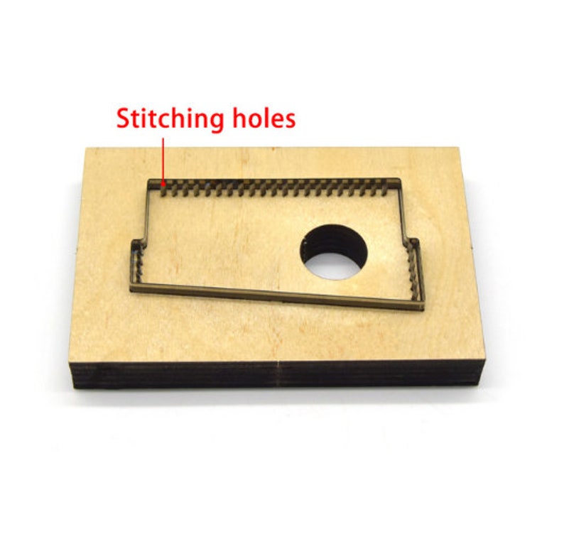Pen Holder Leather Cutting Die Cutting Pen Case Leather Mould Craft Supplies Suitable For Buckle Dies Die-cutting Machines Brush Pot