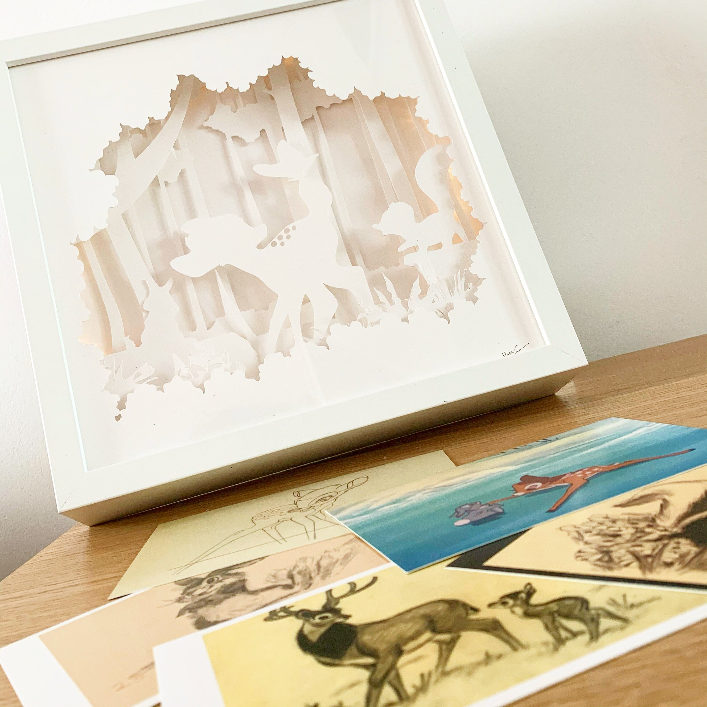 Cadre Lumineux Bambi