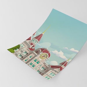 Poster A3 Disneyland Hotel