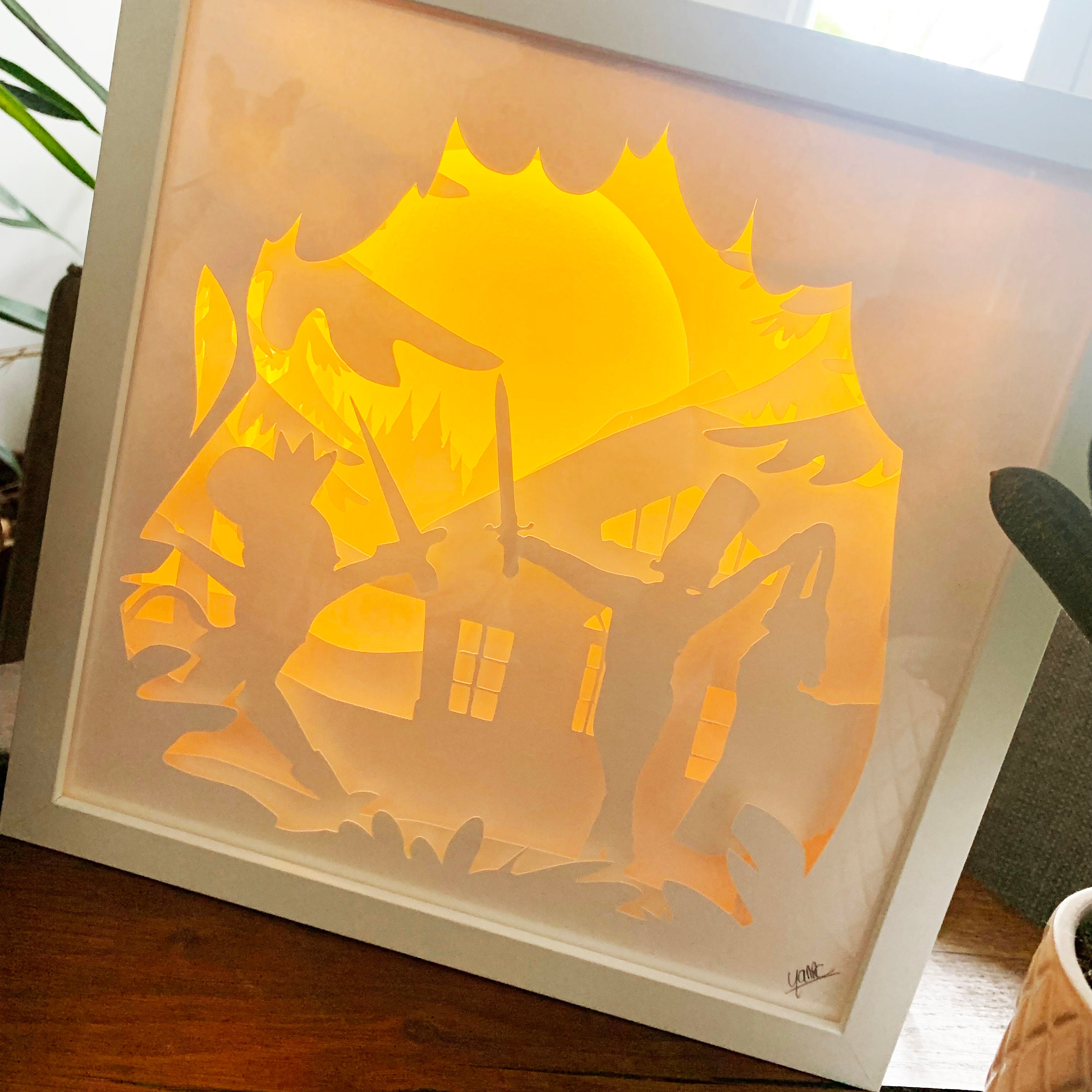 Cadre Lumineux Casse Noisette