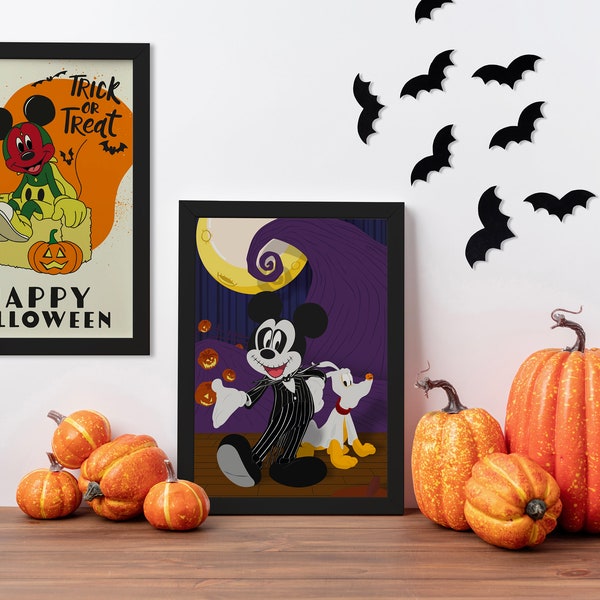 Poster Mickey Halloween