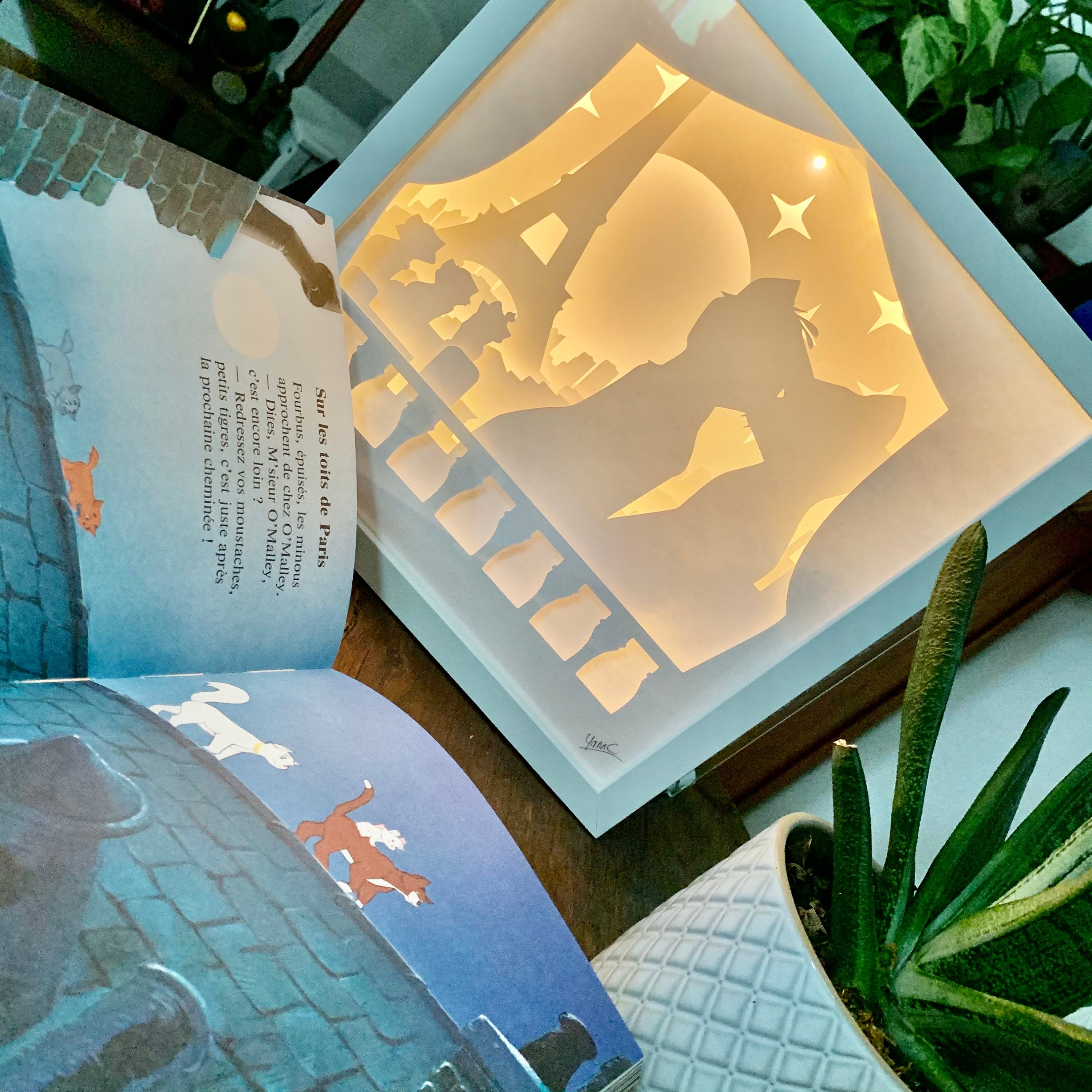 Cadre Lumineux Les Aristochats