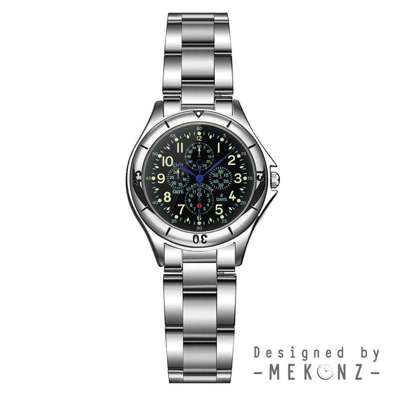 Airplane Dashboard Watch Aircraft Cockpit Watch Airplanes Etsy