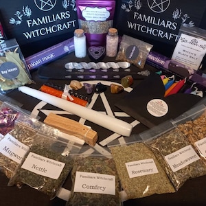Witches Large Altar Starter Set    Witchcraft Wiccan Pagan