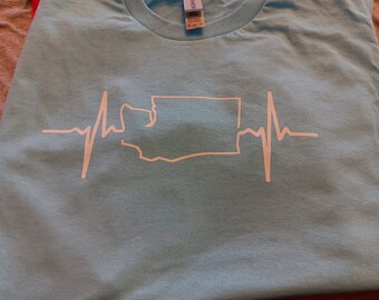 Washington Heartbeat Shirt