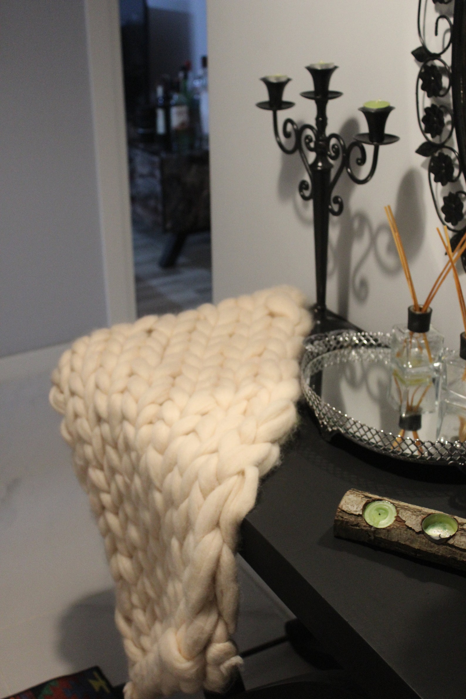 Giant Wool Blanket Chunky Yarn 100 Merino Wool Giant Yarn Etsy