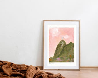 TARSILA DO AMARAL: 「A Cuca」。オリジナル展覧会ポスター TARSILA DO AMARAL: 「A Cuca」。オリジナル展覧会ポスター