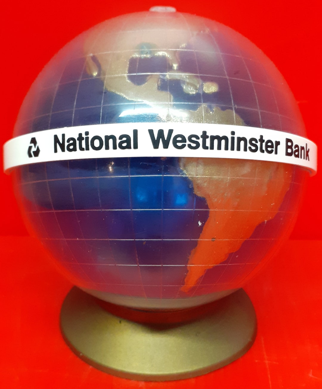 Vintage National Westminster Bank Globe Money Box Nat West Etsy UK