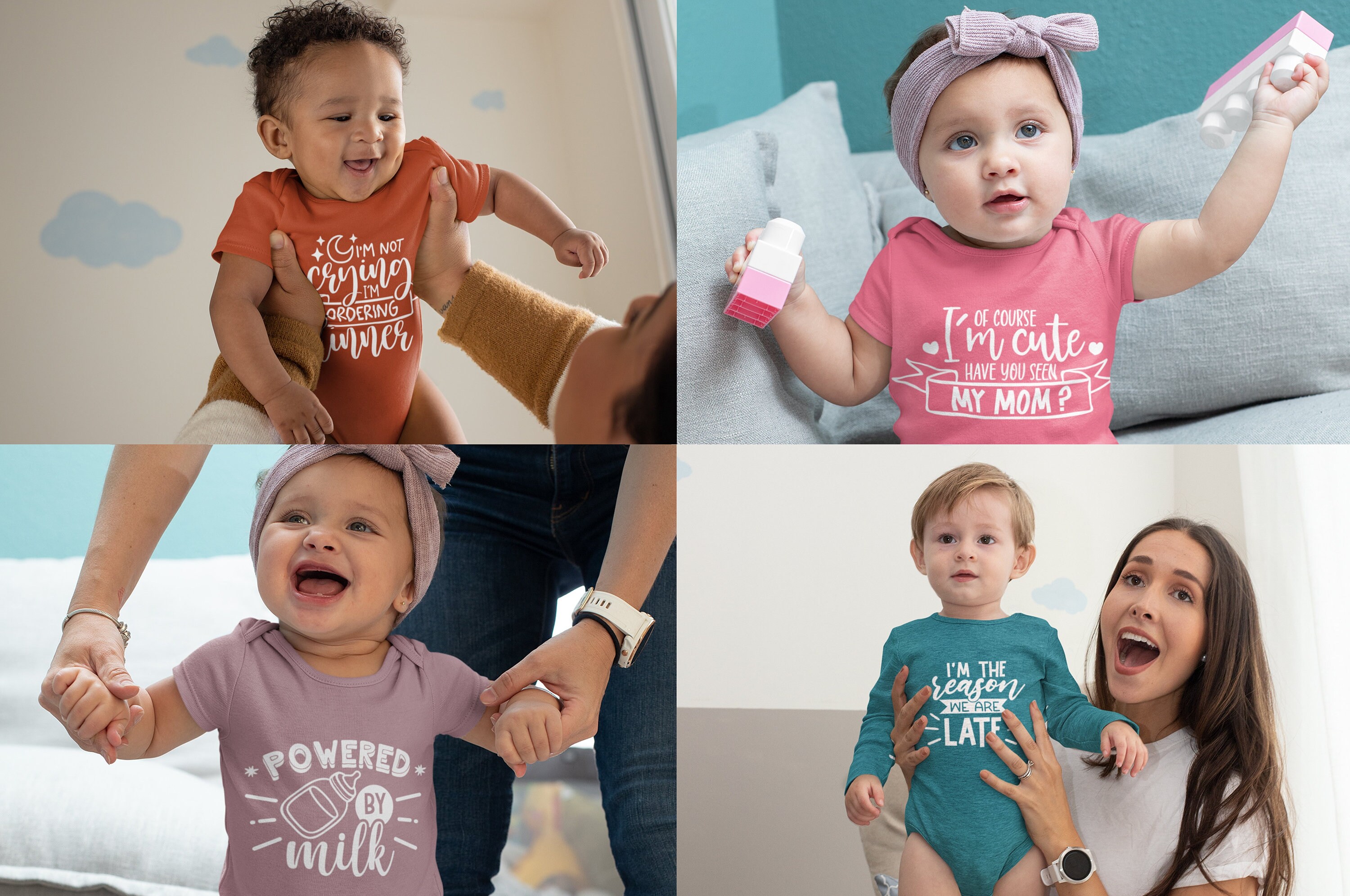 Baby Quotes SVG Bundle - Funny Baby Sayings Onesie Svg , Newborn Svg ...