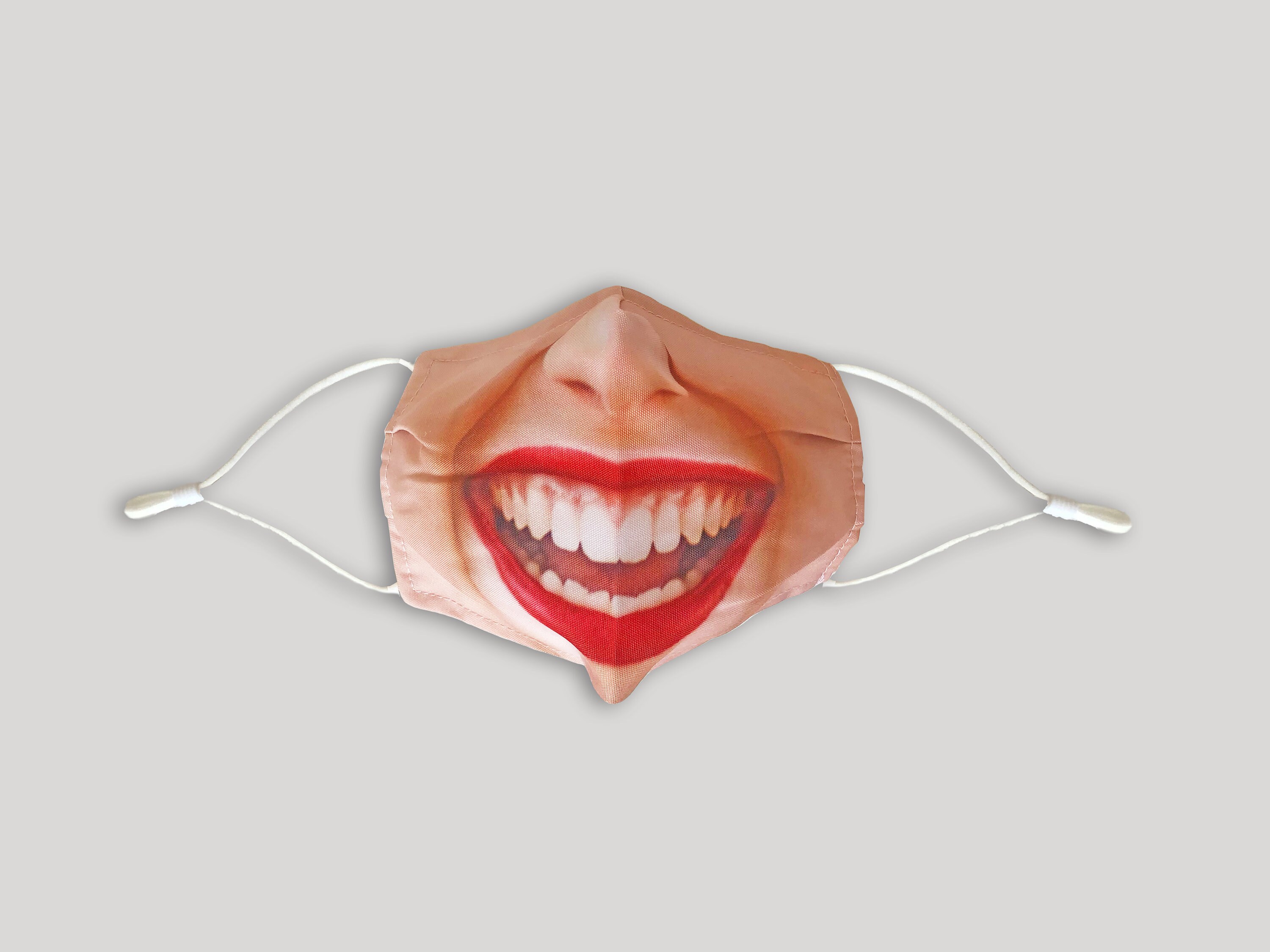 Funny Face Mask W/ Big Lipstick Smile - Etsy Canada Funny Face Mask W/ Big Lipstick Smile - Etsy Canada