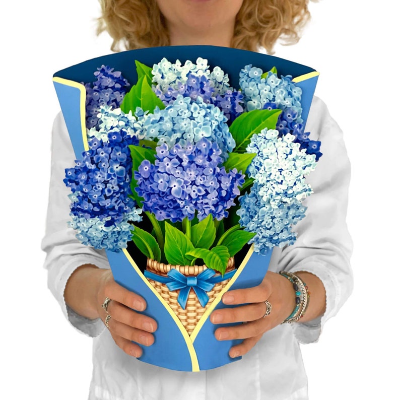 BIJNA UITVERKOCHT / 3D-look prachtige grote bloemenkaart / diverse designs, gaat eeuwig mee afbeelding 5