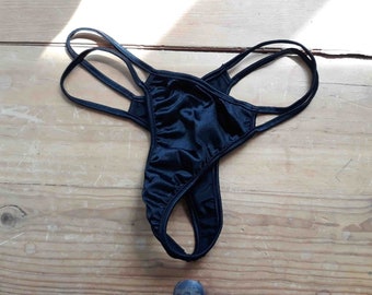 Double String Thong Panty -Mature