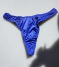 Royal Blue Thong Bikini Bottom - Clearance Price