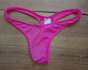 Fuego Interior - Tanga de Malla Transparente - Para Adultos