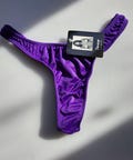 Purple Thong Bikini Bottom - Clearance Price