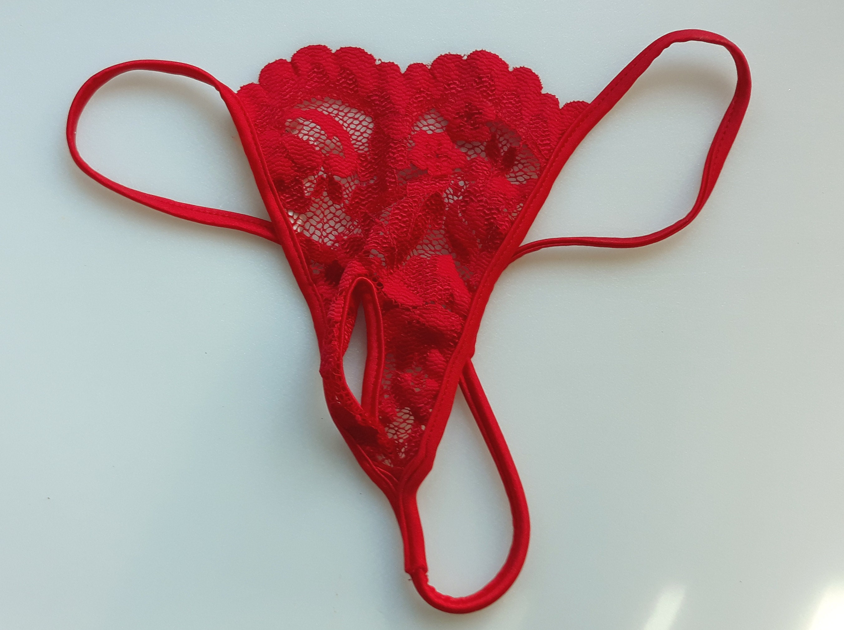 熟女透け透けパンティ ショットを撮る - クロッチレス G ストリング パンティ - 熟女 - Etsy 日本