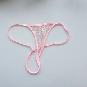 My Mermaid - Fishnet G-String Panty -Mature