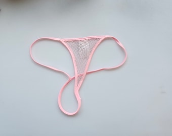 My Mermaid - Fishnet G-String Panty -Mature