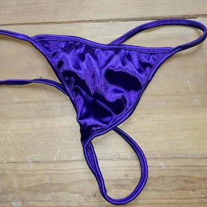 Can't Be Tamed - Satin G-String Panty - Mature