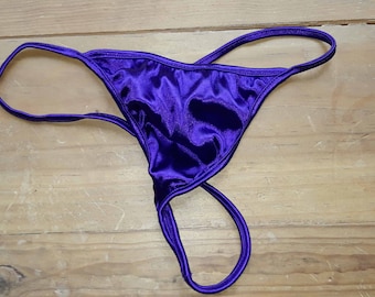 Kan inte tämjas - Satin G-stringtrosa - Mogen