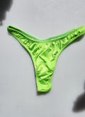 Lime Green Thong Bikini Bottom - Clearance Price