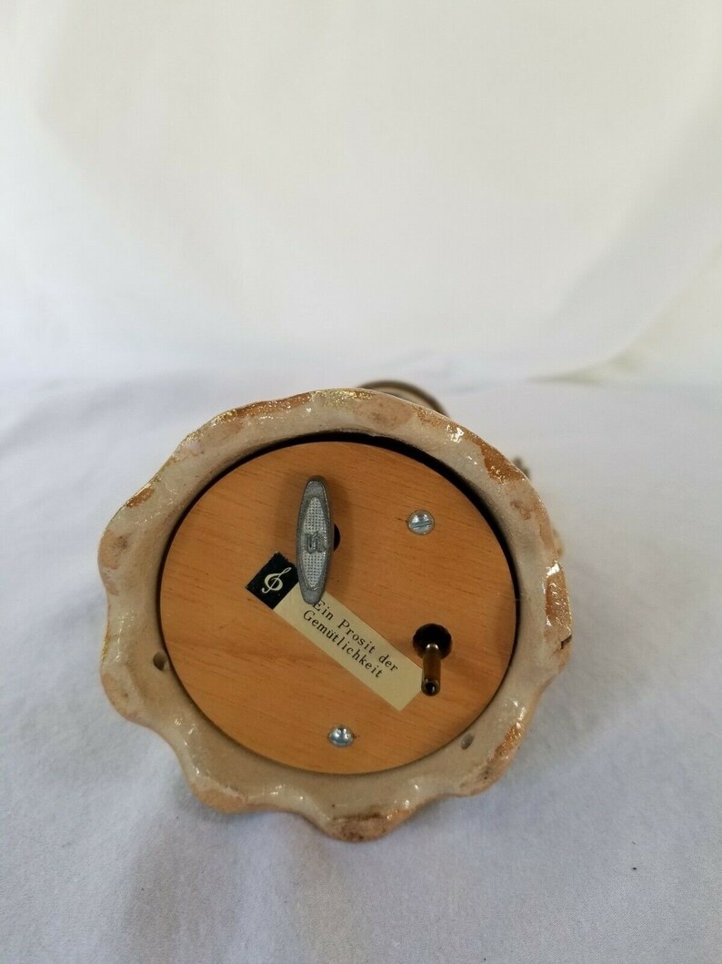 German Lidded Beer Stein Music Box A Touch of Comfort Etsy