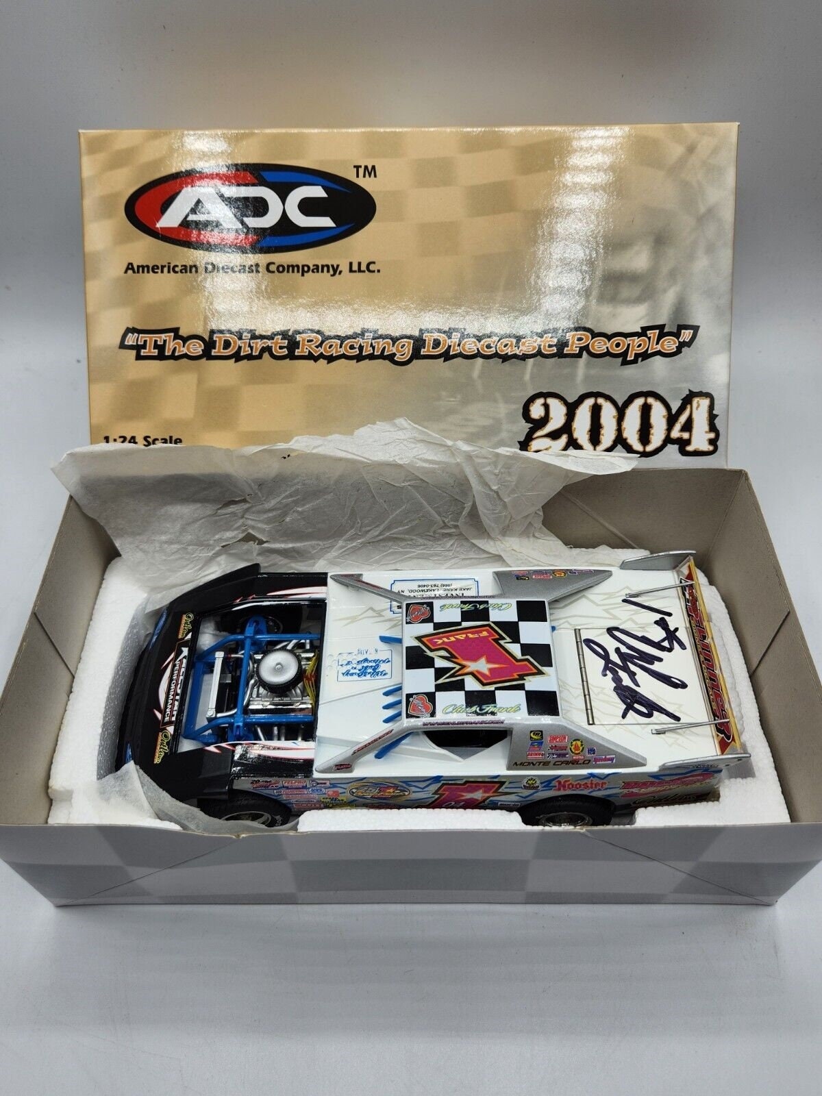 ADC Chub Frank 2004 Dirt Diecast 1:24 Limited - Autographed - Etsy
