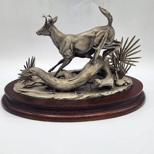 Chilmark 75th Anniversary National Audubon Wildlife &quot;Key Deer&quot; - 1979 - Loates