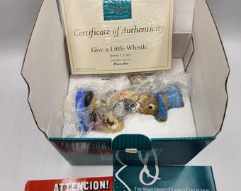 WDCC Pinocchio Jiminy Cricket "Give A Little Whistle" - Box, papers, COA
