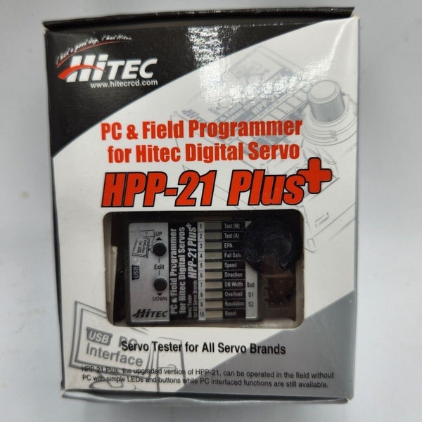 Hitec HPP-21 Plus+ PC Digital Servo Programmer (44460)