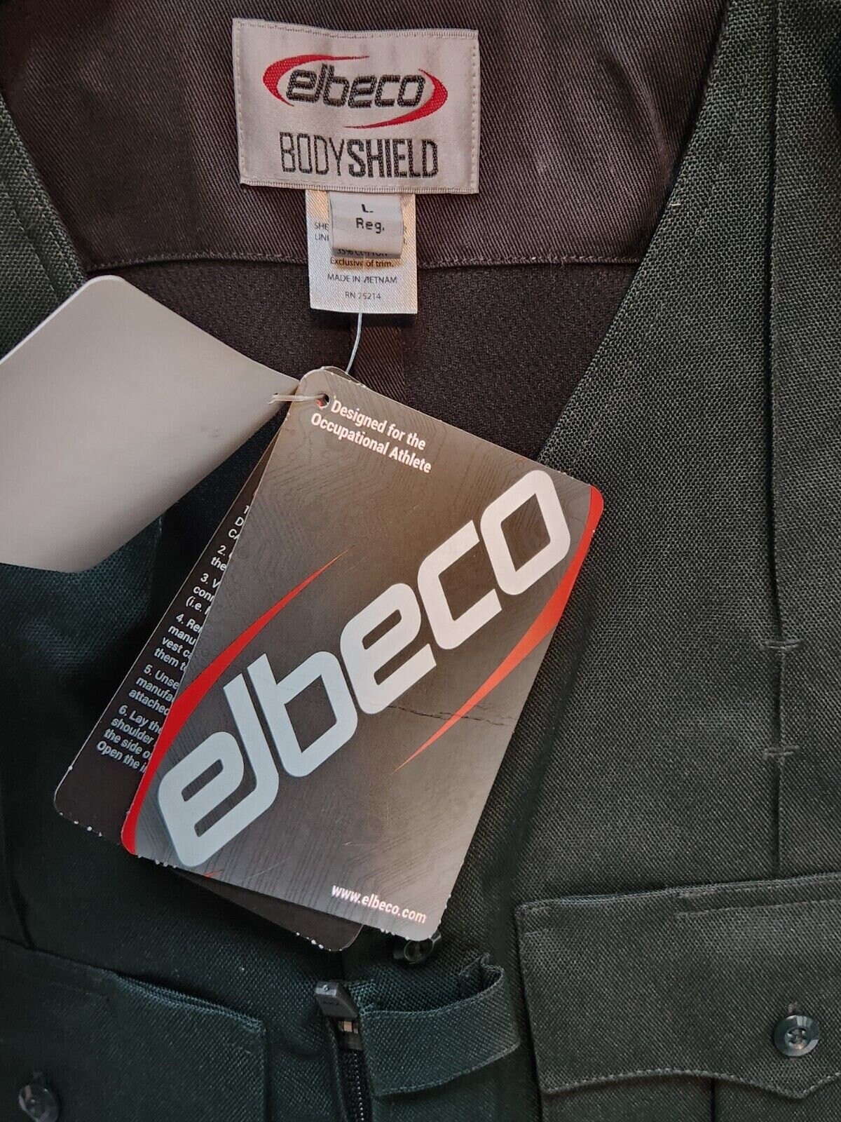 安*屋様 【エルベコ】 elbeco Bodoy shield size :M LA County Sheriff Long Sleeve Poly/Cotton Shirt | Elbeco